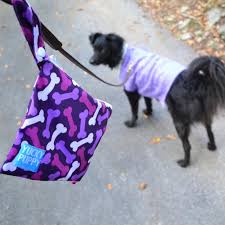 Yucky Puppy Dog Poop Bag Holders Blue Or Pink Purple Bone Set Of 2