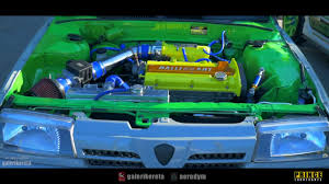 Dah la enjin ni jenis pacuan roda belakang, macam mana nak masuk ke cesi kereta pacuan roda depan? Proton Saga Iswara 4g93 Best Engine Bay Youtube