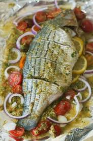 Whole Roast Seabass Whole Fish Recipes Baked Whole Fish Baked Sea Bass