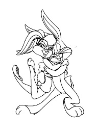I made this model of lola bunny from space jam in blender, this is the first project where i incorporated the system of particles in a large part of the objects. Lola Bunny And Bugs Bunny Doing Tango Coloring Pages Download Print Online Coloring Pages For Free Color Nimbus