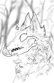I Took 3 Days On This Wolf With Skull Head Wolf Head Drawing Scary Drawings Dragon Head Drawing