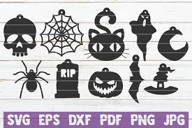 Download Halloween Earrings 347699 Cut Files Design Bundles