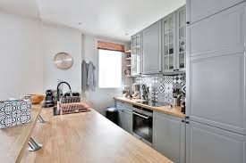 Meuble en mdf laqué brillant gris anthracite. Cuisine Grise Des Modeles Pour S Inspirer Cote Maison