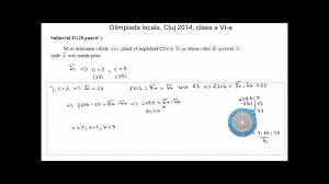 We did not find results for: Subiecte Rezolvate De Olimpiada Cluj 2014 Clasa A Vi A Youtube