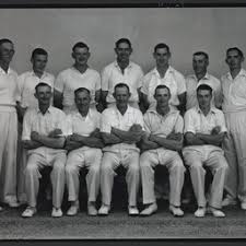 Photograph of members of the kongorong cricket club in 1949. Arthur Studios Find State Library Of South Australia