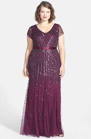 Adrianna Papell Embellished Mesh Gown Plus Size Nordstrom Plus Size Wedding Guest Dresses Fall Wedding Guest Dress Wedding Dresses Plus Size