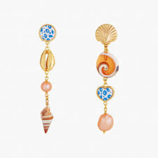 Check spelling or type a new query. Boucles D Oreilles Pendante Tige Perles Nacres Et Coquillages Le