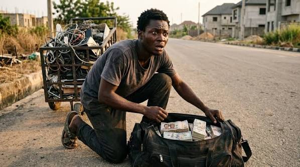 Poor Hawker Found a Lost Bag Full of Millions, What He Did with It Changed  the CEO's Life Dammy was not born into comfort. He was born into survival.  Every morning before