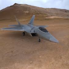 3d Model F22 Raptor C4d Obj 3ds Fbx Ma Lwo 73235 Raptor 3d Model Fighter