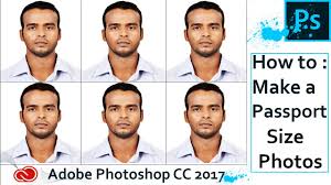 Passport and visa photo specifications for different countries. Create Passport Size Photo In Adobe Photoshop Cc 2017 One Click Youtube