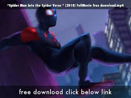 And to be fair, if. Spider Man Into The Spider Verse 2018 Fullmovie