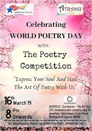 Reading books is not the only medium of learning but fun filled activities and competitions enhance children recited different poems with actions and confidence. World Poetry Day The Poetry Competition