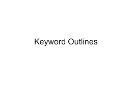 However, a little bit of practice and a confident outlook can help you to be a fantastic public speaker. Keyword Outlines Keyword Outline Notes 1 Write Out The Introduction And Conclusion And Include Transitions Between Main Points 2 This Is A Type Of Speaking Ppt Download