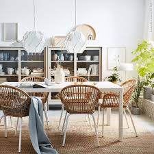 Ikea Sverige On Instagram Ar Det Har Stolen Du Har Saknat Nya Nilsove I Handvavd Rotting Och Robust Bambu Ar Bade Koksmobler Vitt Matbord Inreda Vardagsrum