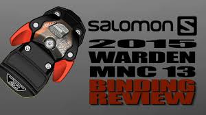 2015 Salomon Warden Mnc 13 Ski Binding