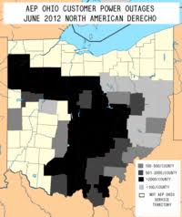 Derecho is spanish for straight ahead the area for strong storms is from st. June 2012 North American Derecho Wikipedia