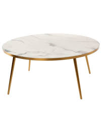 £10 excellent condition enter your email address to receive alerts when we have new listings available for marble effect coffee tables uk. Cone Round Coffee Table White Marble Effect Versmissen
