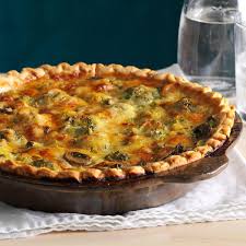 Mushroom Broccoli Quiche Recipe Broccoli Quiche Mushroom Broccoli Stuffed Mushrooms