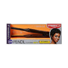 Full ceramic flat irons first off, the chi above is one of the best ceramic flat irons. Amazon Com Red By Kiss Pencil Flat Iron Hair Straightener Ceramic 3 10 0 3 Inch Beauty