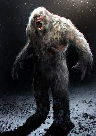 Yeti Daren Horley Bigfoot Art Yeti Mythical Creatures
