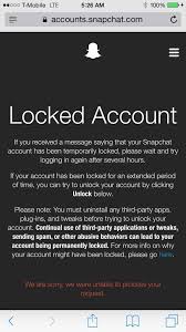 You can still reply to messages from notifications and answer calls if whatsapp is locked . Snapchat Account Locked Why It Happened And How To Unlock Your Account Player One