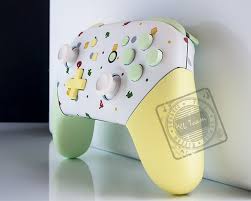 Custom Animal Crossing Themed Nintendo Switch Pro Controller Etsy Nintendo Switch Animal Crossing Animal Crossing Nintendo Switch Accessories