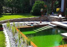 Naturpool Im Hang Schwimmteich Naturschwimmbecken Natur Pool