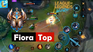 Fiora Top Wild Rift Gameplay Wild Rift On Hand Lol Mobile In 2020 Gameplay Rift Lol