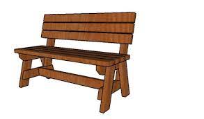 2x4 Bench With Back Plans Howtospecialist How To Build Step By Step Diy Plans Wooden Bench Plans Wood Bench Plans Bench With Back