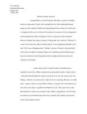 Symbolism and Foreshadowing in Truman Capote's 'Miriam'