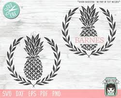 Download Pineapple Svg File Pineapple Monogram Svg File Pineapple Etsy Flower Svg Files Monogram Frame Pineapple Monogram