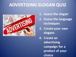 Buzzfeed staff can you beat your friends at this q. Advertising Slogan Quiz Teaching Resources