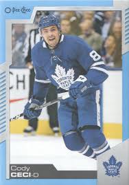 Cody ceci is a canadian professional ice hockey defenceman currently playing for the pittsburgh penguins of the national hockey league. 2020 21 O Pee Chee Hockey Blue Border 23 Cody Ceci Ebay