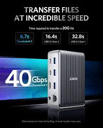 I also tried connectin apple's older thunderbolt 27' display Anker Powerexpand Elite 13 In 1 Thunderbolt 3 Dock