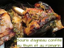 Ou comment ne pas passer sa matinée aux fourneaux! Recettes De Souris D Agneau Et Thym