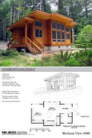 This Great Looking 600 Sq Ft Home Is A Kit From Pan Adobe Cedar Homes The Photo Is A Slight Varia Tiny House Cabin Cedar Homes Tiny House Plans