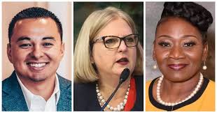 Who is running to replace the county commissioner?