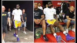 To 3 weeks to delivered. Lebron Arrives At Nba Summer League Wearing Lakers Shorts Youtube