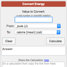 Energy Conversion Calculator