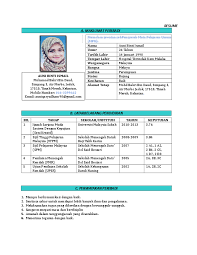 Contoh resume kerja kerajaan kerja kerajaan masyuk. Pdf Contoh Resume Auni Ismail Academia Edu