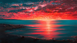 Red Sunset Hd Wallpaper Background Image 1920x1080 Id 1092850 Wallpaper Abyss Androidwallsfull hd 1080p wallpapers for android. red sunset hd wallpaper background