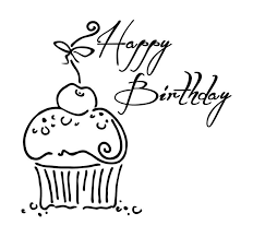 Stempel Happy Birthday Muffin Bastel Creativshop De