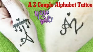 New research suggests adding letters to the skin cancer alphabet. A Z Couple Love Tattoo Design For Girls Boys Stylish Tattoo Mehndi Design Alphabet Tattoo Design Tattoo Blog