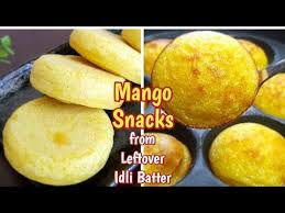 Mango Paniyaram Mango Idli Using Leftover Idli Batter Easy Breakfast Snack Tiffin Recipes Youtube Paniyaram Recipes Easy Evening Snacks Tiffin Recipe