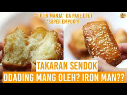 Resep membuat putri salju cokelat berempah, variasi kue. Roti Goreng Odading Takaran Sendok Super Empuk Padahal Cuma Ulen Asal Nyampur Sebentar Saja Youtube