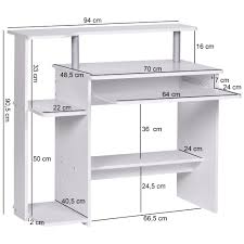 Schreibtisch platzsparend schwenkbar schreibtisch platzsparend caseconrad com schwenkbar platzsparender schreibtisch ideen platzsparender 08 09 2019 erkunde ekatharina laukerts. Computertisch Weiss 94x90 5x48 5 Cm Online Kaufen