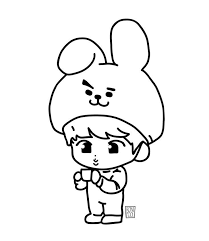 Check spelling or type a new query. Drawing Bt21 Coloring Pages Novocom Top