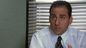 Steve Carell's hair in season one is such a supremely cursed image. It's  all I can focus