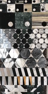Black And White Marble Floor Patterns Kelly Wearstler X Ann Sacks Liaison Marble Tiles Ann Sacks Tiles Marble Pattern Stone Pattern