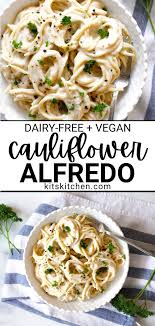 Dairy Free Cauliflower Alfredo Kit S Kitchen Recipe Dairy Free Vegan Alfredo Sauce Best Gluten Free Recipes
